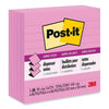 Post-it Pop-up Notes Refill, Note Ruled, 4" x 4", Neon Pink, 90 Sheets/Pad, 5 Pads/Pack