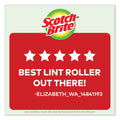 Scotch-Brite Lint Roller, Heavy-Duty Handle, 30 Sheets/Roller, 24 Rollers/Carton