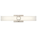 Kichler Bordeaux Linear Bath 22 LED Polished Nickel by Vanessa Jane