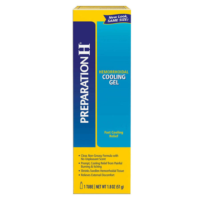 Preparation H Hemorrhoidal Cooling Gel With Aloe, 1.8 Oz by Pasteur Pharmacy
