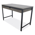 Workspace by Alera Modern Writing Desk, 47.24" x 23.62" x 29.92", Gray