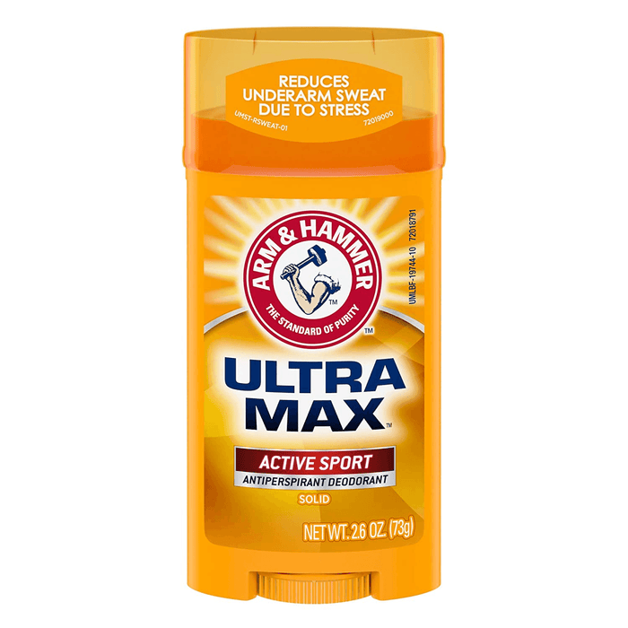 Arm & Hammer Ultra Max Deodorant Active Sport Solid Stick 2.6oz by Pasteur Pharmacy