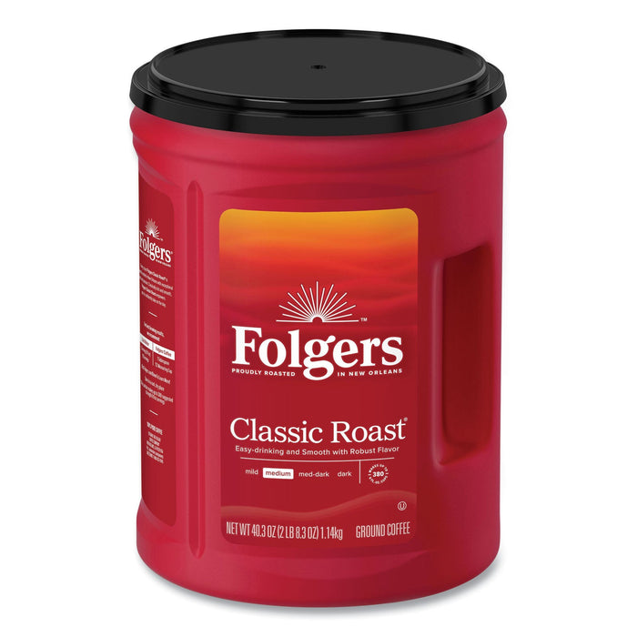 Folgers Coffee, Classic Roast, 40.3 oz Can