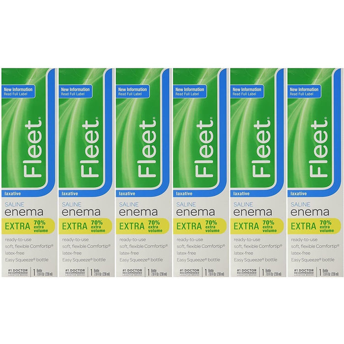Fleet Laxative Saline Extra Enema For Adult Constipation, 7.8 Fl Oz, 1 Bottle by Pasteur Pharmacy
