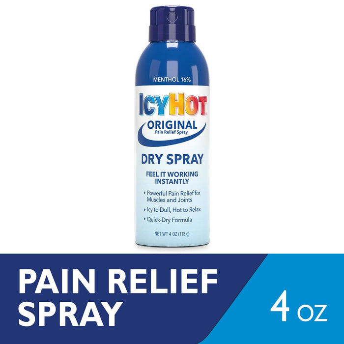 Icy Hot Original Menthol 16% Pain Relief Dry Spray by Pasteur Pharmacy