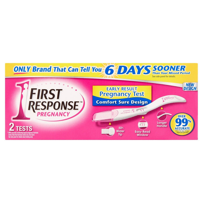 First Response Early Result Pregnancy Test - 2 Tests by Pasteur Pharmacy