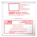 Ziploc Double Zipper Storage Bags, 1 qt, 1.75 mil, 7" x 7.75", Clear, 500/Box