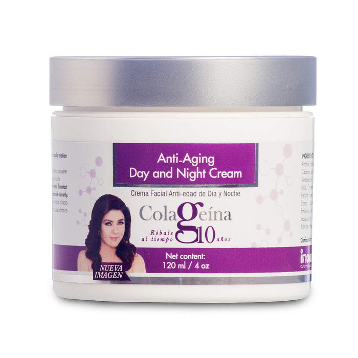 Colageina Day And Night Cream, Anti Aging 4 Oz by Pasteur Pharmacy