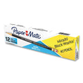 Paper Mate Mirado Black Warrior Pencil, HB (#2), Black Lead, Black Matte Barrel, Dozen