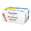 Paper Mate Arrowhead Eraser Caps, For Pencil Marks, Pink, 144/Box