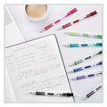 Paper Mate Clearpoint Mix and Match Mechanical Pencil, 0.7 mm, HB (#2.5), Black Lead, Clear Barrels, Green Accents/Assorted Tops