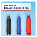 Paper Mate Profile Ballpoint Pen, Retractable, Medium 1 mm, Blue Ink, Translucent Blue Barrel, 36/Pack