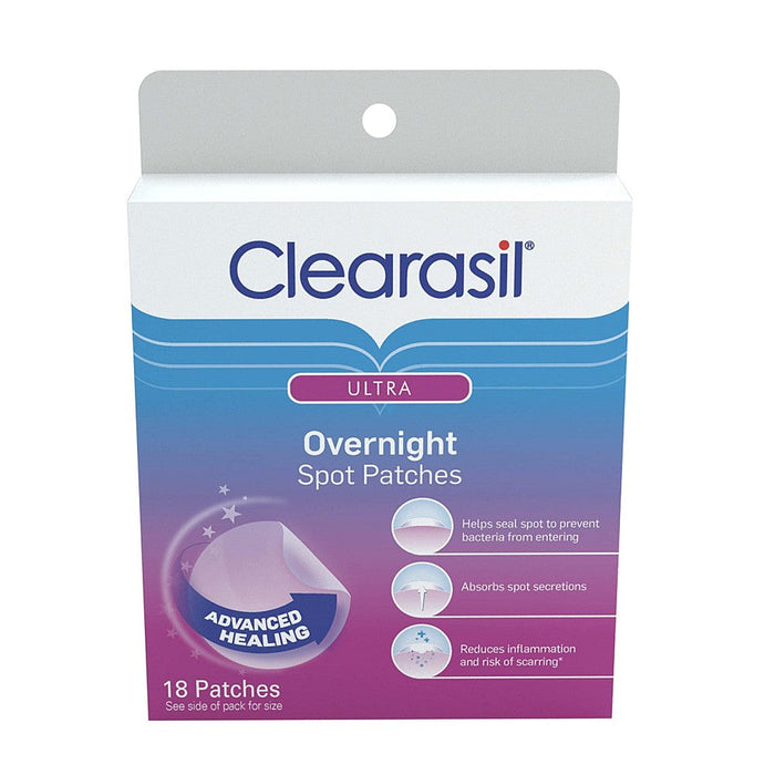 Clearasil Ultra Overnight Spot Patches 18 Ct by Pasteur Pharmacy