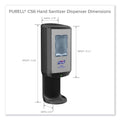 PURELL CS6 Hand Sanitizer Dispenser, 1,200 mL, 5.79 x 3.93 x 15.64, Graphite