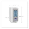 PURELL CS6 Soap Touch-Free Dispenser, 1,200 mL, 4.88 x 8.8 x 11.38, White