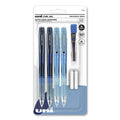 uniball Chroma Mechanical Pencil woth Leasd and Eraser Refills, 0.7 mm, HB (#2), Black Lead, Assorted Barrel Colors, 4/Set