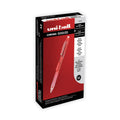 uniball Chroma Mechanical Pencil, 0.7 mm, HB (#2), Black Lead, Red Barrel, Dozen