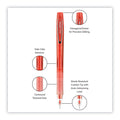 uniball Chroma Mechanical Pencil, 0.7 mm, HB (#2), Black Lead, Red Barrel, Dozen