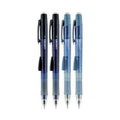 uniball Chroma Mechanical Pencil woth Leasd and Eraser Refills, 0.7 mm, HB (#2), Black Lead, Assorted Barrel Colors, 4/Set