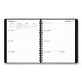 Blue Sky Aligned Weekly/Monthly Notes Planner, 8.75 x 7, Black Cover, 12-Month (Jan to Dec): 2023