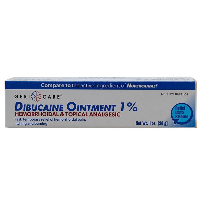 Gericare Dibucaine Ointment 1% Hemorroidal & Topical Analgesic (1oz) by Pasteur Pharmacy