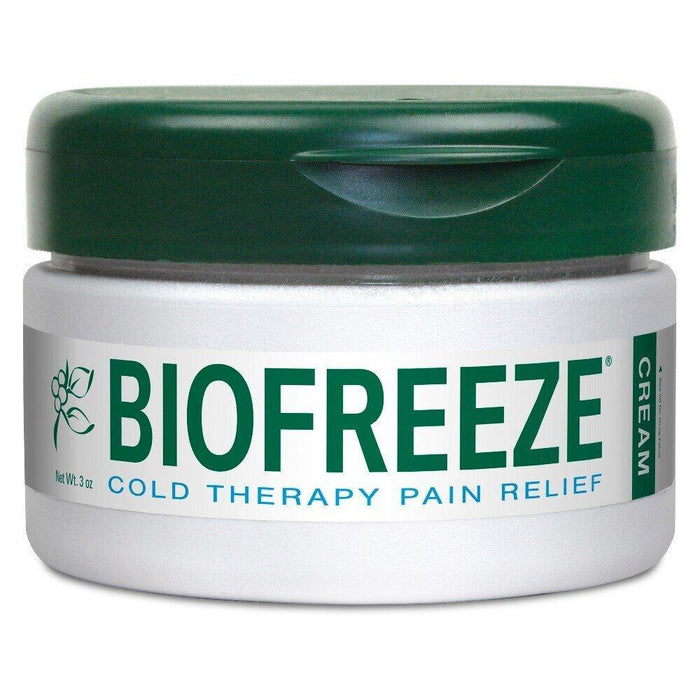 Biofreeze Menthol Pain Relief Cream 3 Oz Box by Pasteur Pharmacy