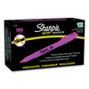 Sharpie Pocket Style Highlighters, Fluorescent Pink Ink, Chisel Tip, Pink Barrel, Dozen