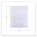 Boardwalk Reclosable Food Storage Bags, 2 gal, 2.7 mil, 13" x 15", Clear, 100/Box