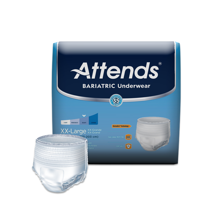 Attends Bariatric Underwear, Heavy Absorbency by Pasteur Pharmacy