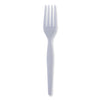 Boardwalk Heavyweight Polystyrene Cutlery, Fork, White, 1000/Carton