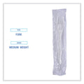 Boardwalk Mediumweight Wrapped Polypropylene Cutlery, Fork, White, 1000/Carton