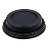 Boardwalk Hot Cup Lids, Fits 8 oz Hot Cups, Black, 1,000/Carton