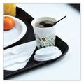 Boardwalk Single-Tube Stir-Straws, 5.25", Polypropylene, Black, 1,000/Pack, 10 Packs/Carton