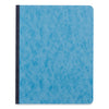 Universal Pressboard Report Cover, Two-Piece Prong Fastener, 3" Capacity, 8.5 x 11, Light Blue/Light Blue