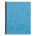 Universal Pressboard Report Cover, Two-Piece Prong Fastener, 3" Capacity, 8.5 x 11, Light Blue/Light Blue