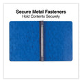 Universal Pressboard Report Cover, Two-Piece Prong Fastener, 3" Capacity, 8.5 x 11, Dark Blue/Dark Blue