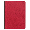 Universal Pressboard Report Cover, Two-Piece Prong Fastener, 3" Capacity, 8.5 x 11, Executive Red/Executive Red