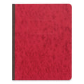 Universal Pressboard Report Cover, Two-Piece Prong Fastener, 3" Capacity, 8.5 x 11, Executive Red/Executive Red