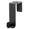 Safco Plastic Coat Hook, 1 Hook, 1 3/4 x 5 1/4 x 4, Black