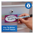 EXPO Vis-a-Vis Wet Erase Marker, Fine Bullet Tip, Assorted, Dozen