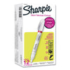 Sharpie Permanent Paint Marker, Medium Bullet Tip, White, Dozen