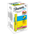 Sharpie Gel Highlighters, Fluorescent Yellow Ink, Bullet Tip, Yellow Barrel
