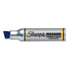 Sharpie Magnum Permanent Marker, Broad Chisel Tip, Blue - Single