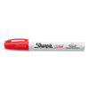 Sharpie Permanent Paint Marker, Medium Bullet Tip, Red