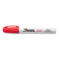 Sharpie Permanent Paint Marker, Medium Bullet Tip, Red