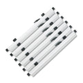 Safco Sheet File Hanging Clamps, 100 Sheets Per Clamp, 18" Length, 6/Carton