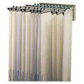 Safco Sheet File Pivot Wall Rack, 12 Hanging Clamps, 24w x 14.75d x 9.75h, Sand