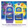 Fabuloso Antibacterial Multi-Purpose Cleaner, Lavender Scent, 48 oz Bottle, 6/Carton
