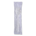 Boardwalk Mediumweight Wrapped Polypropylene Cutlery, Spork, White, 1,000/Carton