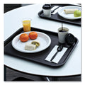 Boardwalk Heavyweight Wrapped Polypropylene Cutlery, Teaspoon, Black, 1,000/Carton